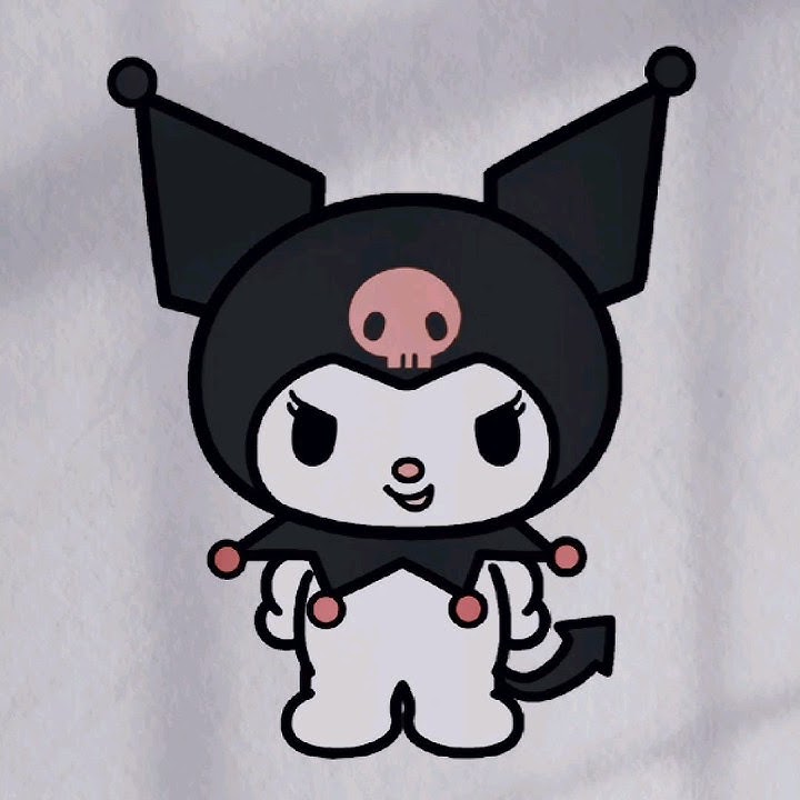 How to draw Kuromi #kuromi #shorts