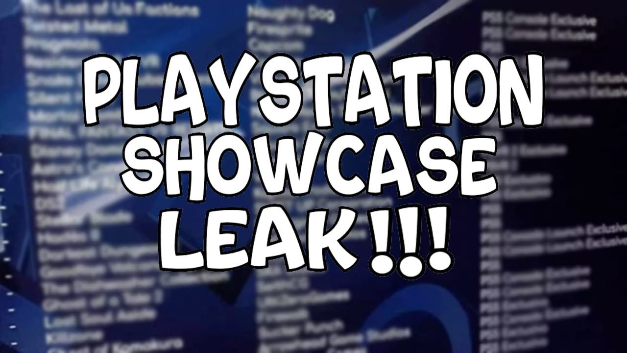 SKizzle⭐️ on X: This leak is going around about the PlayStation Showcase  Cap meter is sitting at 84% cap  / X