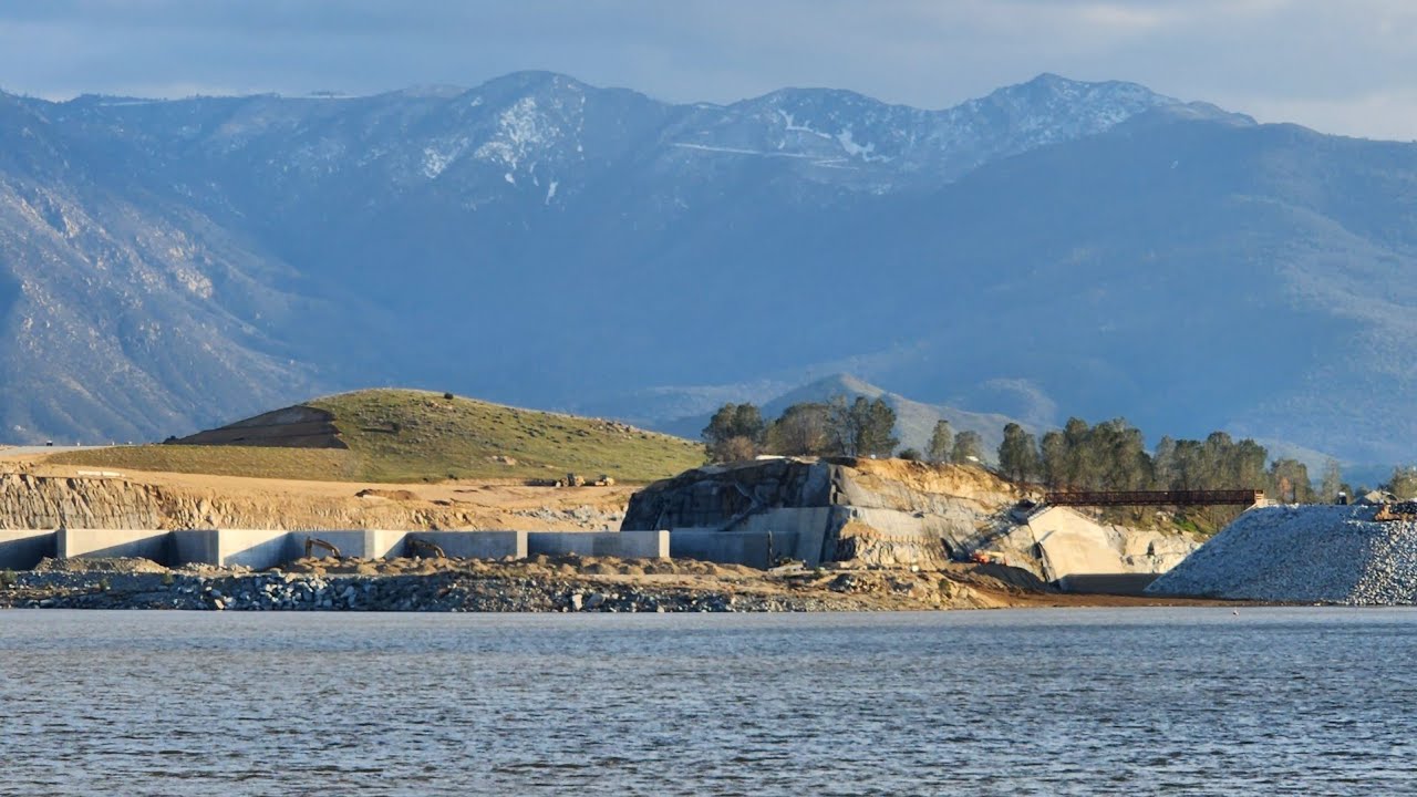 Lake Isabella Spillway update March 26th 2023 YouTube