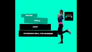 Seated Ankle Joint Extension Active Stretches For Runners Follow Along Session