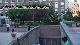 HIGH RISK PARKOUR AT COLUMBIA UNIVERSITY NYC 🇺🇸