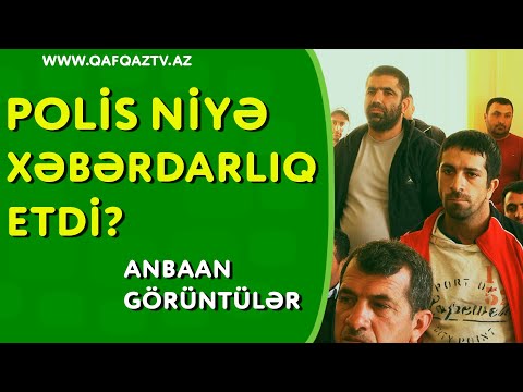 POLİS GÖRÜŞDƏ VƏTƏNDAŞA XƏBƏRDARLIQ ETDİ