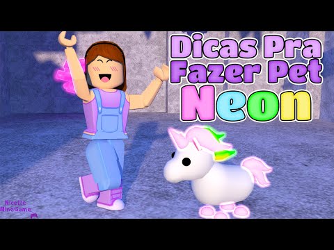 🐢 PETS NEON da AUSTRÁLIA + SEGREDO da PEDRA 🌠 ADOPT ME - Roblox