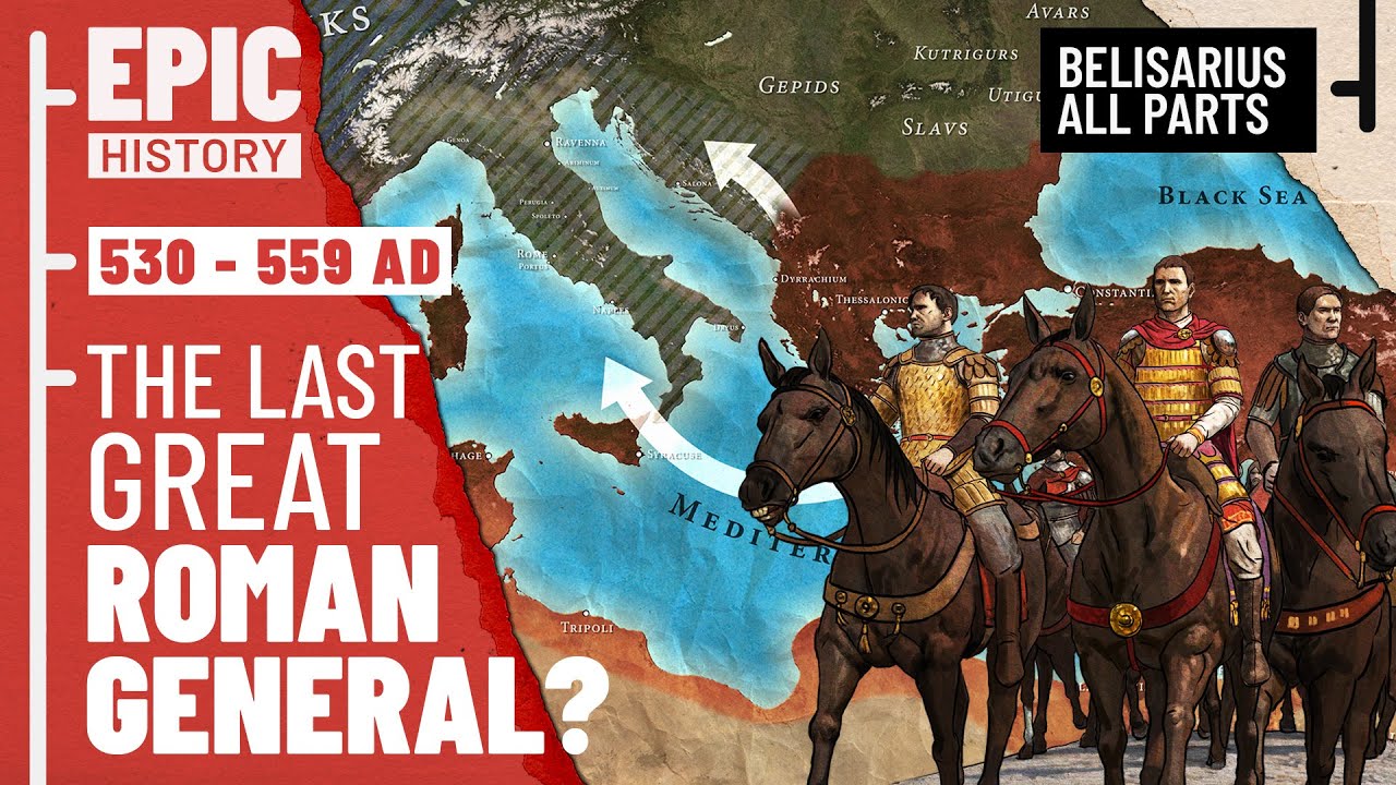 Rome Strikes Back: Belisarius and the Wars of Justinian (ALL PARTS) | 2:14:46 | Epic History TV | 1.96M subscribers | 2,079,236 views | October 15, 2022