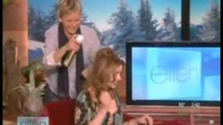 Ellen Degeneres Tests a Bumpit on 