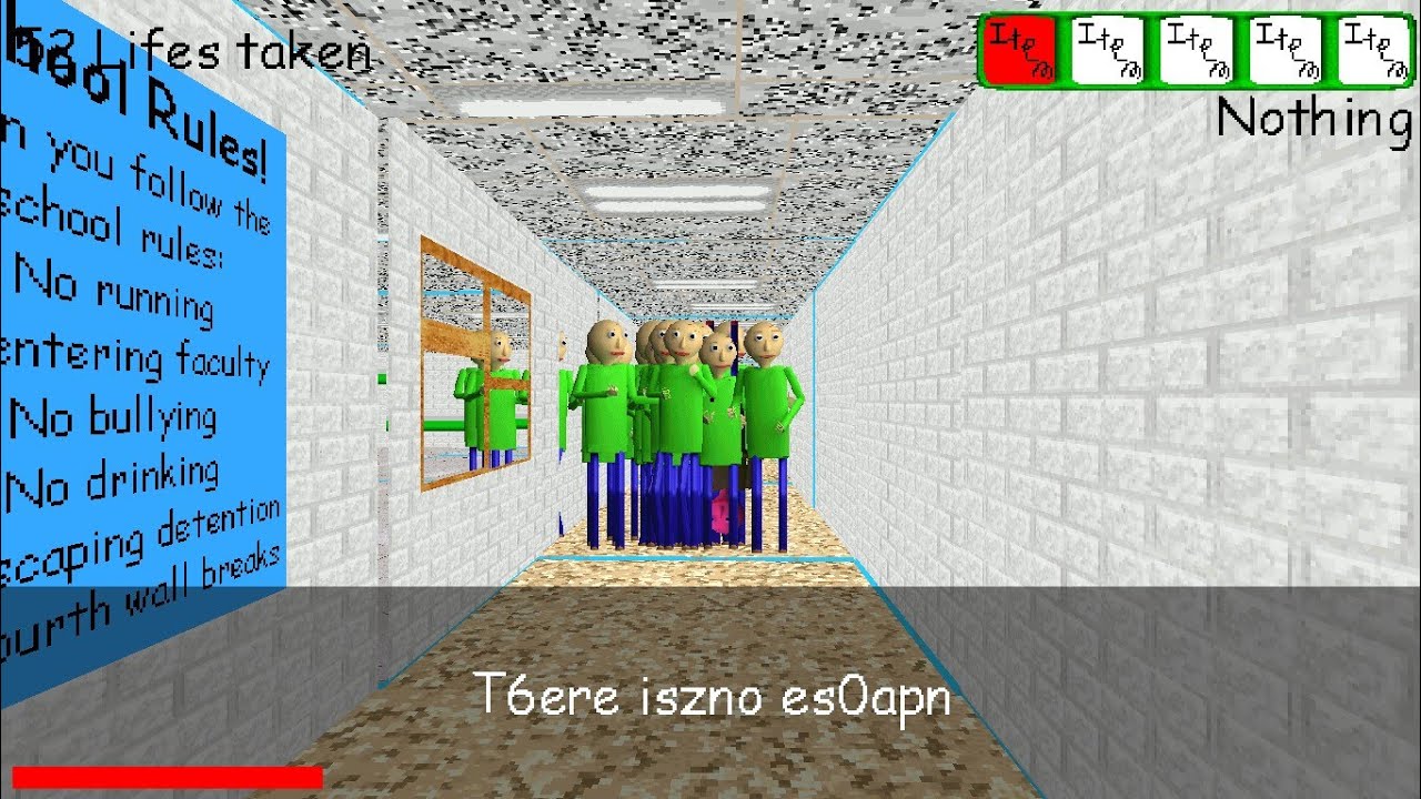 Update 1.3 - Baldi basics full game public demo mod menu by Baldi89989