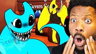 BigB Reacts to Rainbow Friends Chapter 2 CYAN Animations!