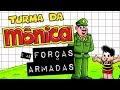 TURMA DA MÔNICA E AS FORÇAS ARMADAS #meteoro.doc