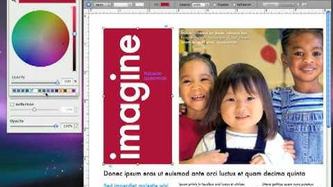 Using the  Apple Color Picker