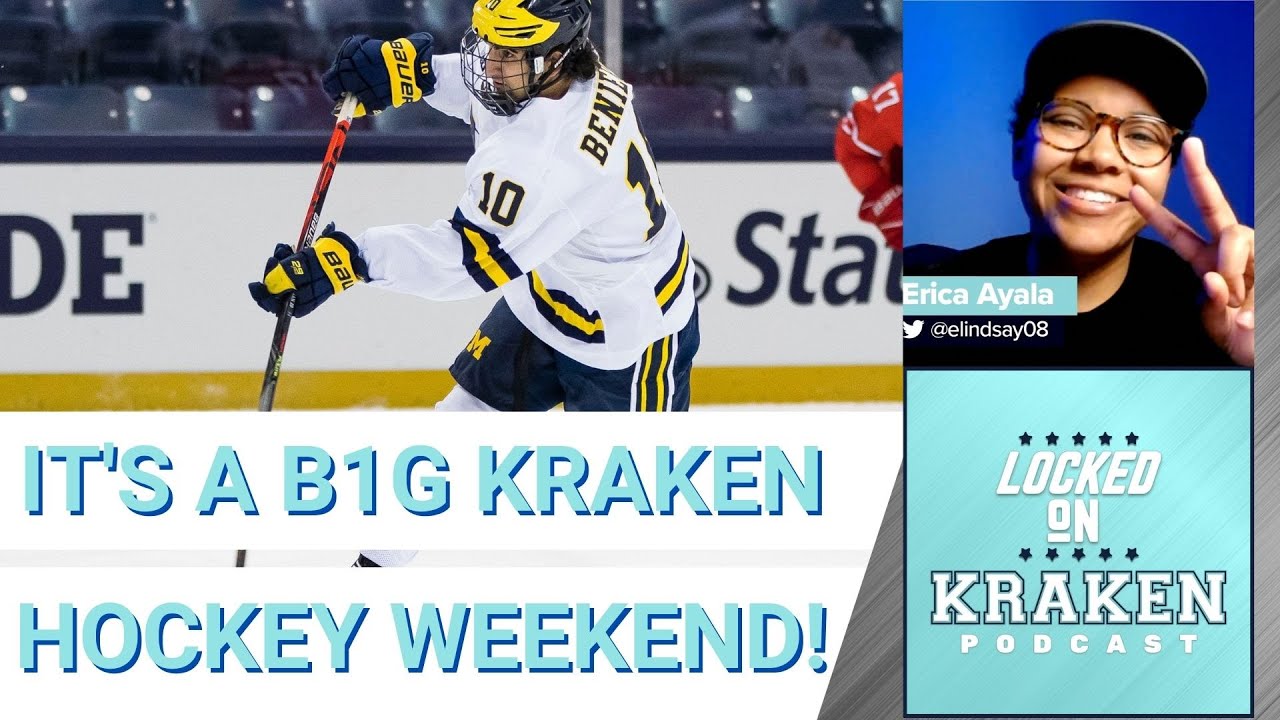 It's a B1G Kraken Hockey Weekend!