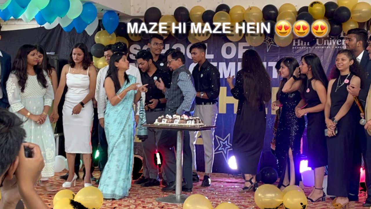 FRESHERS PARTY🎉😍 (Part-1) | GRAPHIC ERA HILL UNIVERSITY |