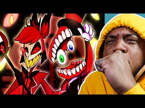 Caine vs Alastor - RAP BATTLE! (REACTION) @FreshyKanal