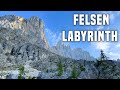 Dolomiten: Felsenlabyrinth am Latemargebirge am Karer See