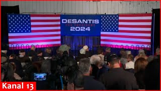Republican presidential candidate Ron DeSantis holds ‘meet and greet’ campaign event