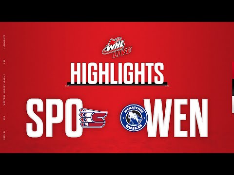 Spokane Chiefs at Wenatchee Wild 3/15 | WHL Highlights 2023-24