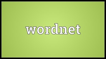 Wordnet Meaning