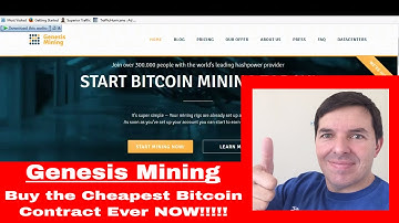 Genesis Mining Why now is the best time to buy bitcoin mining contracts