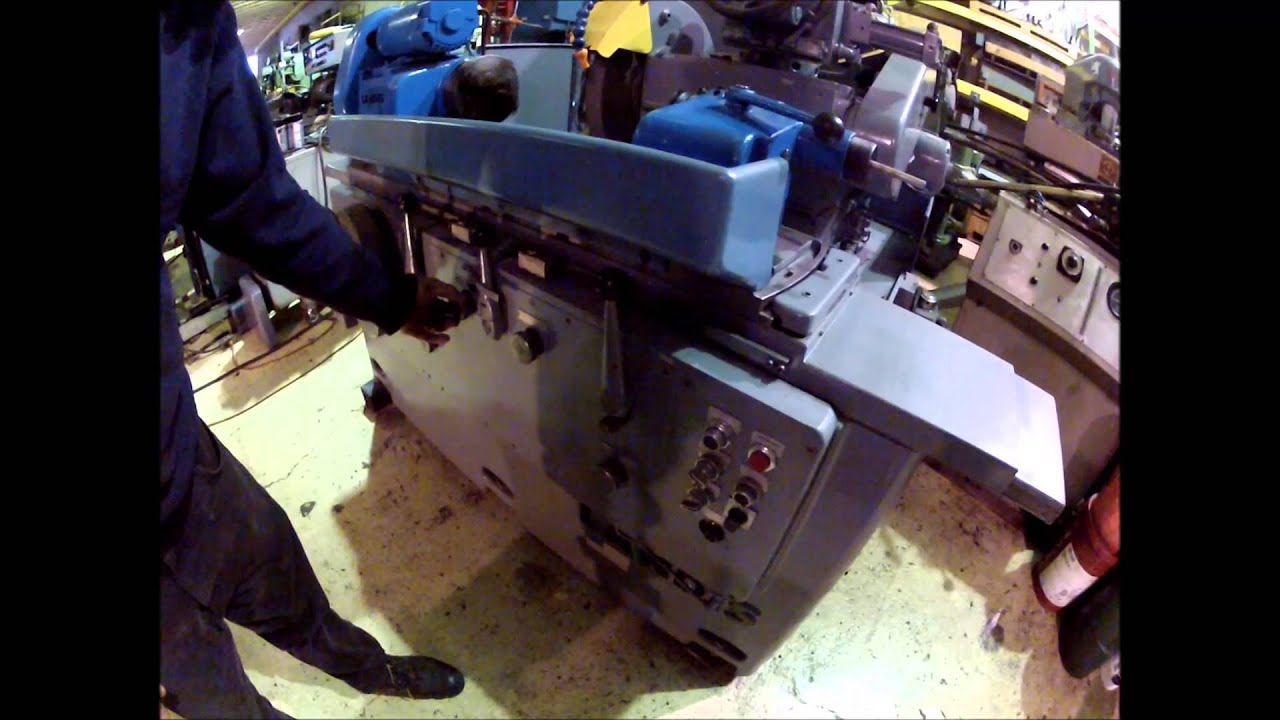 Landis 2R 10" x 24" Universal Grinder YouTube