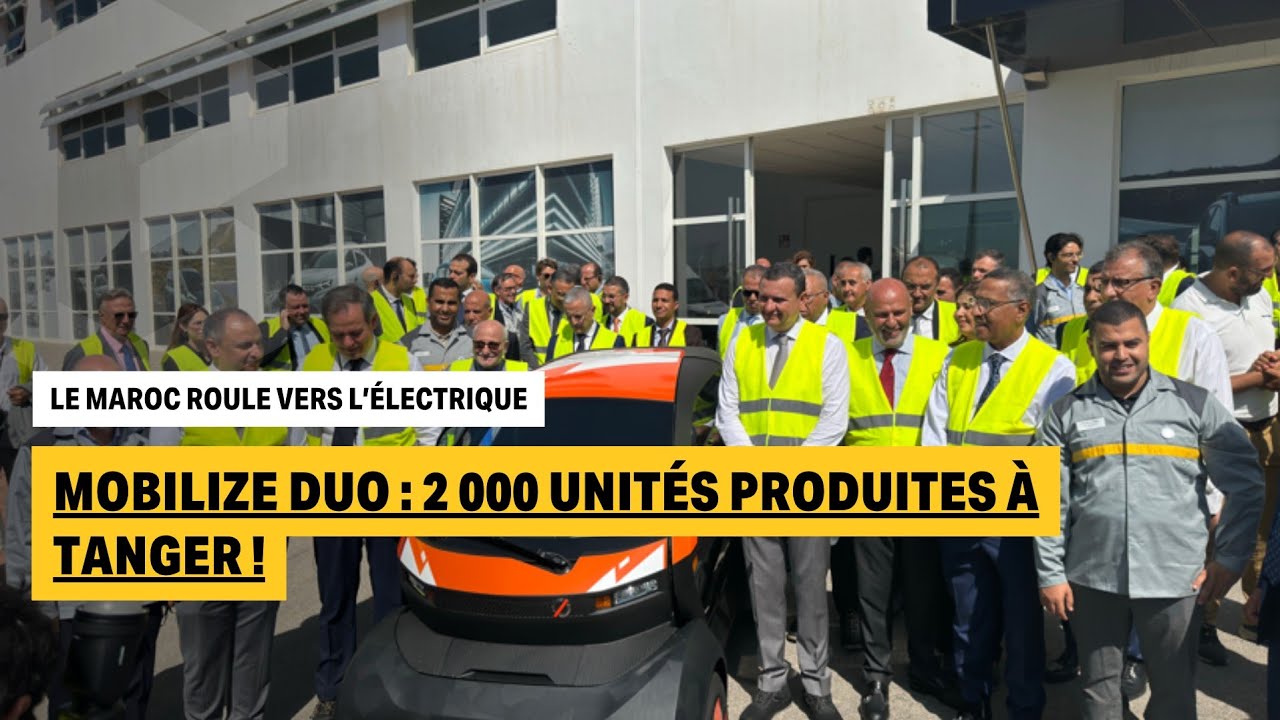 Renault célèbre le 2000ᵉ Mobilize DUO à Tanger : une révolution électrique made in Morocco