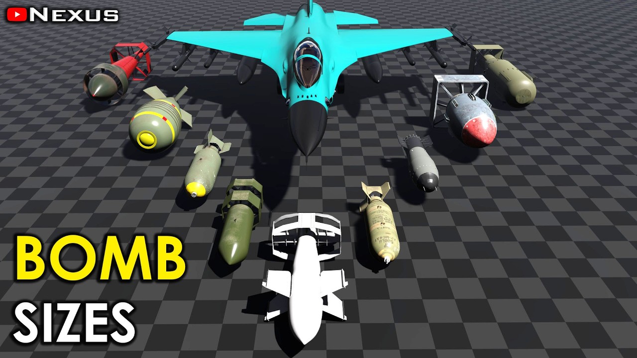 Bomb Size Comparison 2026