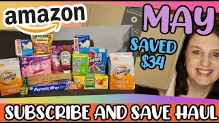 Amazon Subscribe and Save Haul || May 2024 || Saved Over $34 || Brandclub Savings