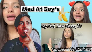 Mad At Guy's Pee Pee ? | ft.VriddhiPatwa | First Time Giving BJ Glory