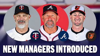 Discussing Twins, Braves, and Orioles new managers | MLB Tonight