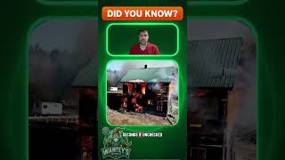 How Fast Does Fire Spread? #wanteysworld #firefighter #firesafety #firstresponder #didyouknow