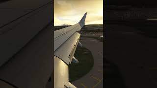Ryanair Boeing 737-8 MAX Smooth Landing at EGCC Manchester Airport ✈️🔥 #shorts