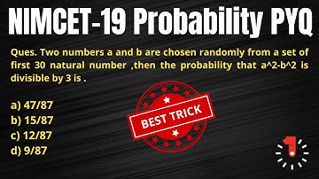 2 numbers a and b are chosen randomly from a set of first 30 ,probability a^2-b^2 is divisible by 3: