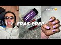 prep w/ me for ERAS TOUR | extensions, lash extensions, graduating nurse residency, accessories