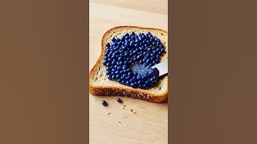 Spreading earth ball on toast asmr #shorts #trending #asmr #satisfying #ai #creativecontent #latest
