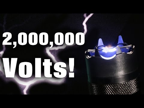 How Many Volts Is A Police Stun Gun Flashlight