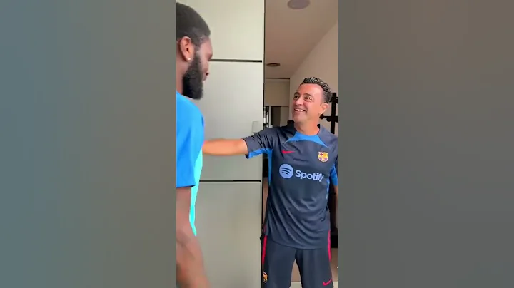 Barcelona players meeting Xavi 👏 - DayDayNews