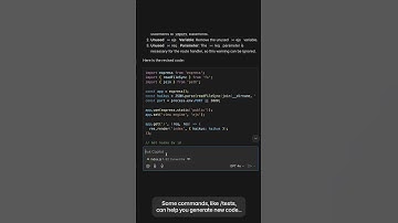 Slash Commands in GitHub Copilot