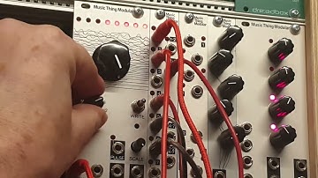 Random sequence selection using Turing Machine and three Behringer 960 sequencers