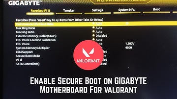 Enable Secure Boot on GIGABYTE Motherboard For valorant (2025 UPDATED GUIDE)