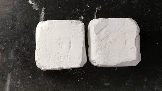 Fresh gym chalk blocks 🤍🤍 lll soft + crunchy ll sleep aid ll satisfaction ll oddly satisfying ll