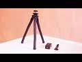 Tripod for camera dslr cam and gopro  phone tripod stand with cell phone holder clip