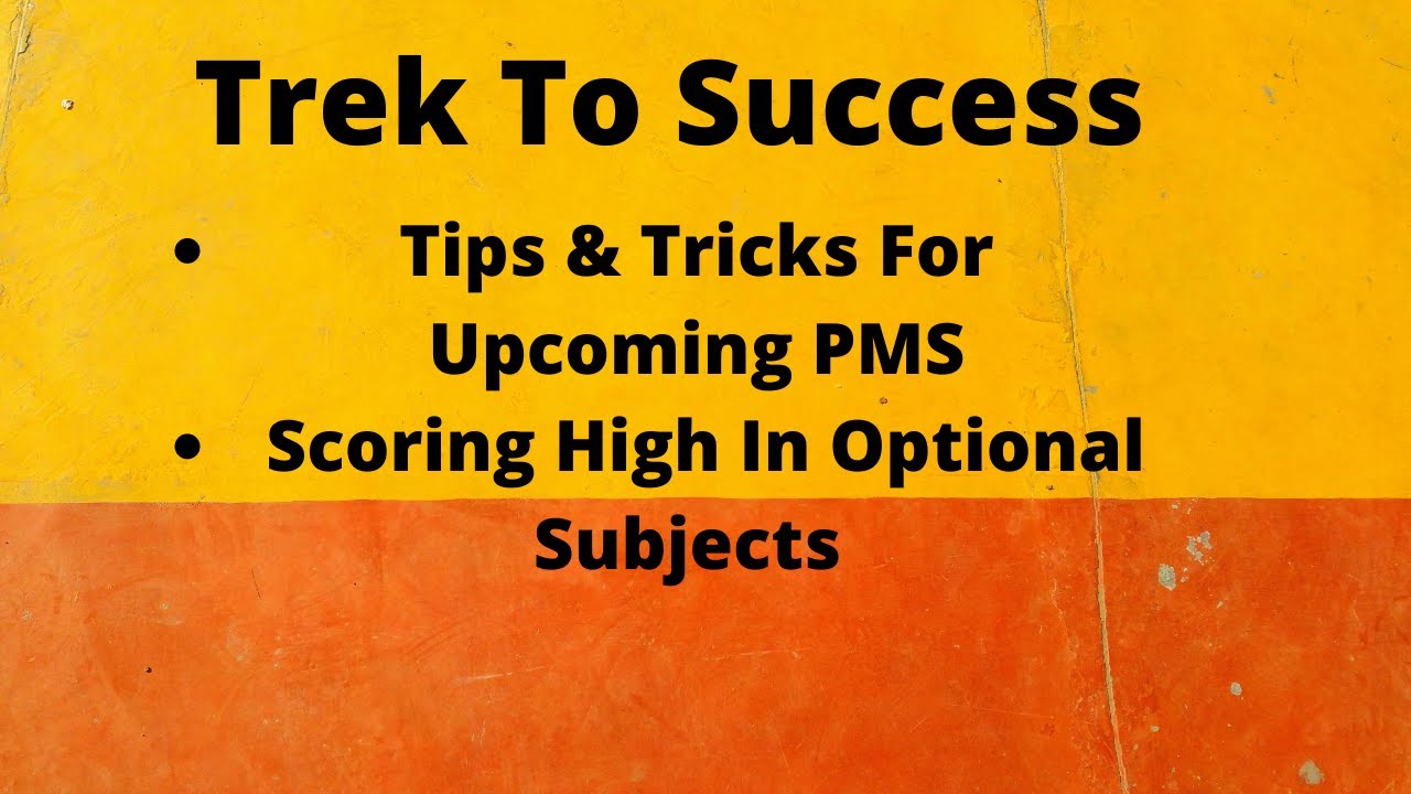 score full marks in css pms precis & composition... Tips & Tricks For PMS | How To Score High In Optional Subjects ...