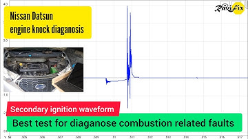 Always Use Secondary ignition waveform test for diagnose combustion related Faults.