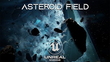 Asteroid Field in Unreal Engine 5 || Unreal Engine Render