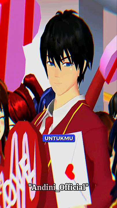 Walau godaan mengganggu~Hatiku hanya untukmu~💃 Eaaa #sakuraschoolsimulator