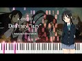 Don't say "lazy" - K-ON! ED [Piano tutorial + Sheet] (Animenz transcription)