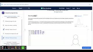 Khan Academy Challenge: Waving snowman | Intro to JS: Drawing & Animation | Computer programming
