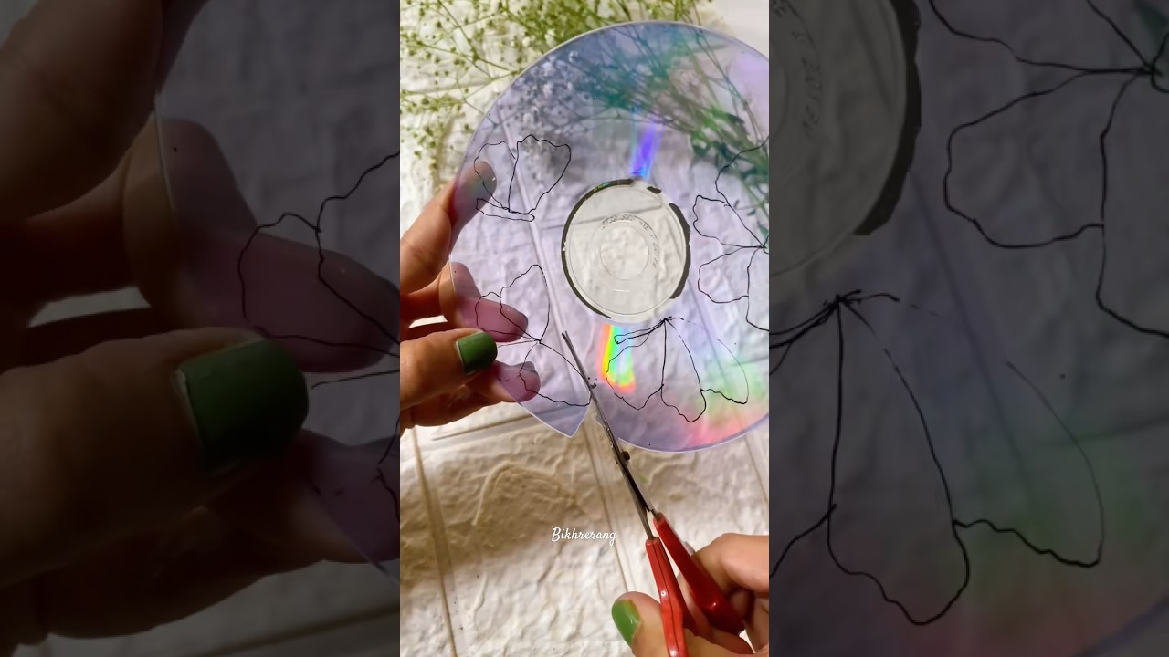 DIY CD craft 😍😍 