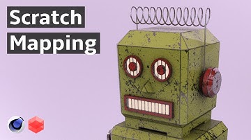 Scratch / Grunge Mapping - Cinema 4D, Redshift Tutorial