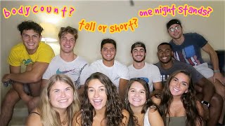 asking college guys questions girls are too afraid to ask