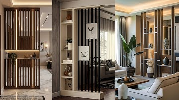 Top 50 Modern Living Room Partition Wall Designs 2025 | Room Divider Ideas | Home Interior Design
