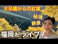 【紅葉】福岡ドライブ 日向神ダム〜秘境 杣の里渓流公園